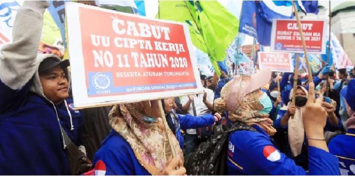 Ratusan Ribu Buruh Siap Melakukan Aksi Bergelombang di 38 Provinsi dan 350 Kab/Kota dari Tanggal 24 Hingga 31 Oktober 2024