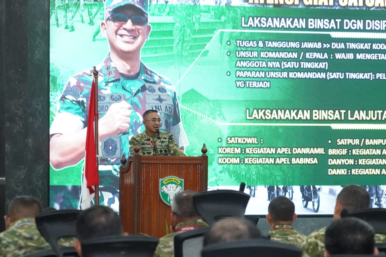Pangdam IM Buka Rapim Kodam Iskandar Muda TA 2026: Fokus pada Profesionalisme dan Kemanunggalan Rakyat