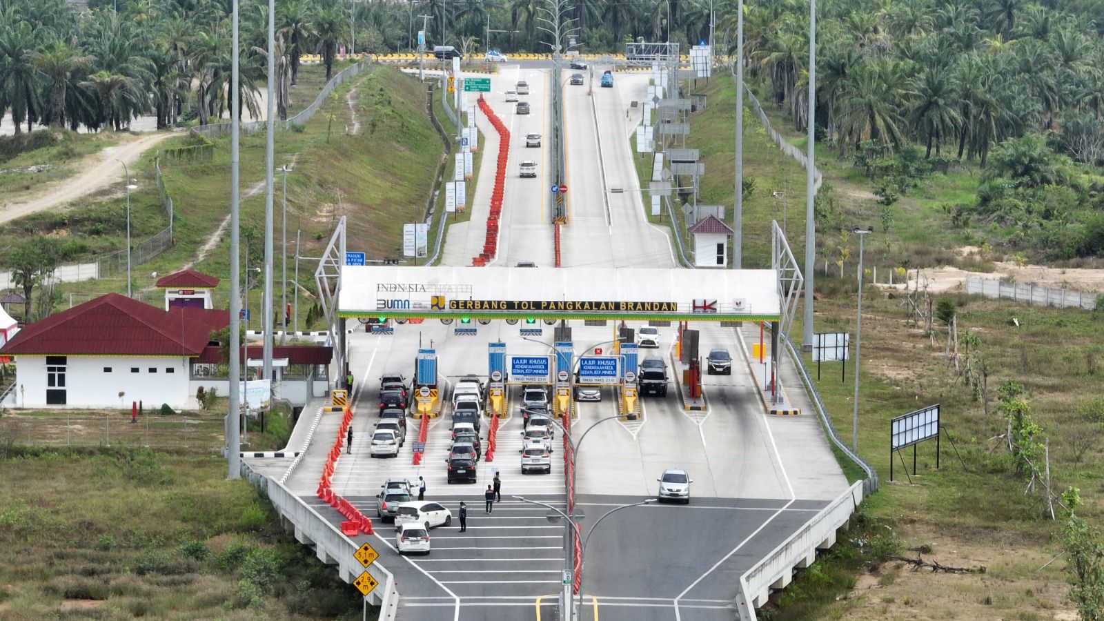 Informasi Terkini Trafik Arus Balik Lebaran 2026 di Jalan Tol Trans Sumatera (JTTS) Periode 24 Maret 2026