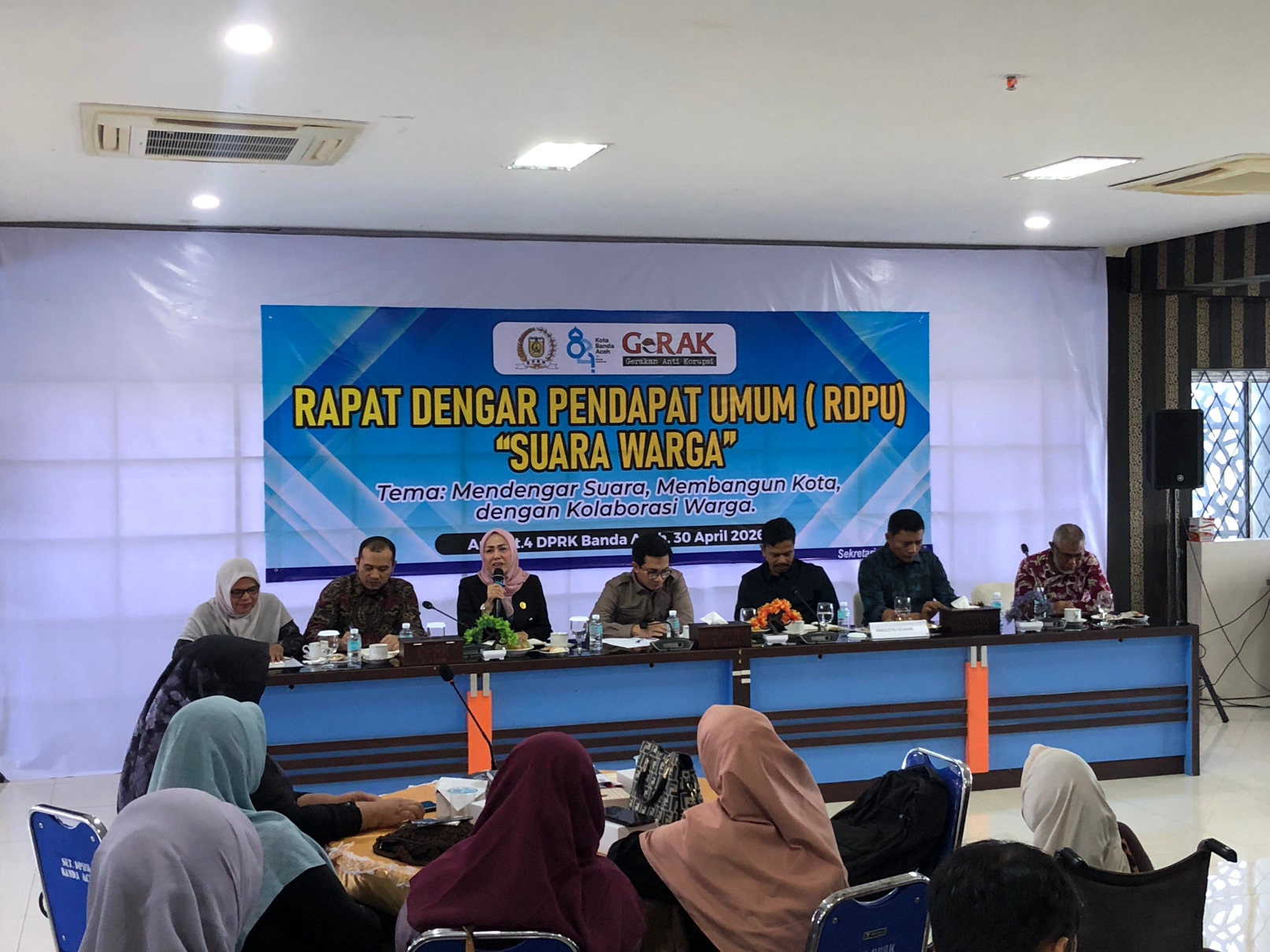 30 Komunitas ‘Serbu’ DPRK Banda Aceh, Suarakan 4 Isu Krusial Kota