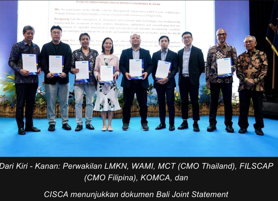 Forum LMK Asean Lahirkan Empat Kesepakatan Tata Kelola Royalti Digital