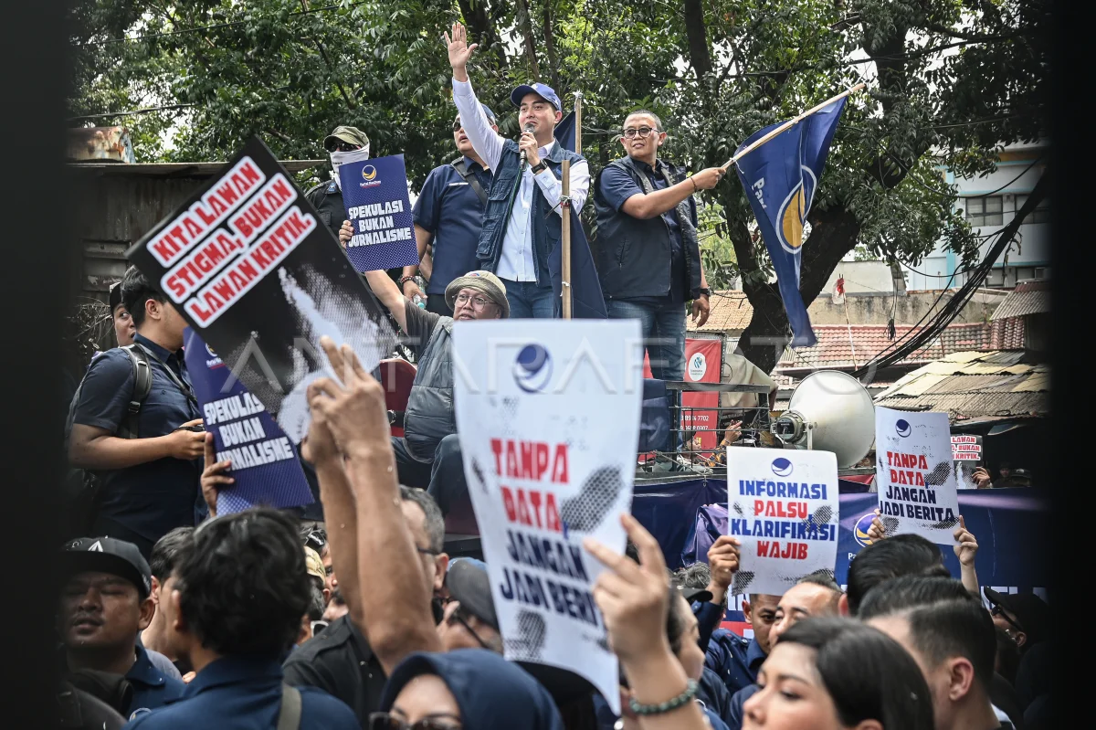 Respon Aspirasi Partai NasDem, Redaksi Tempo Sampaikan Permintaan Maaf Terkait Sampul Majalah