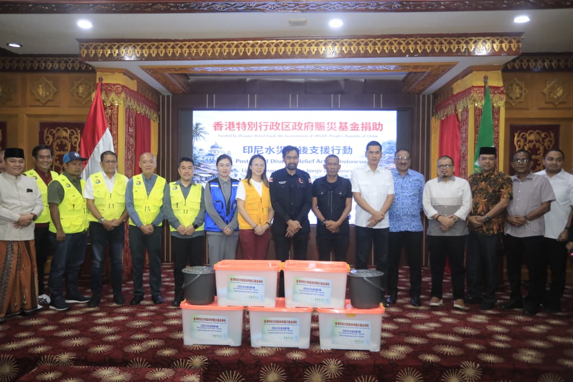 Relawan Tiongkok dan Malaysia Salurkan 9.500 Paket Bantuan untuk Korban Bencana Aceh