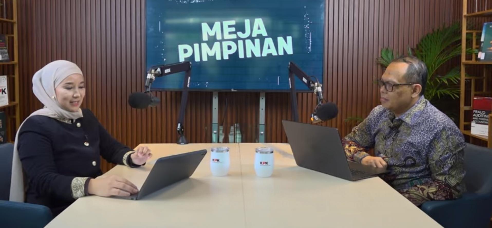 KPK Gelar Edisi Perdana Talkshow “Meja Pimpinan”: Membaca Red Flag Korupsi Lewat Angka Laporan Keuangan