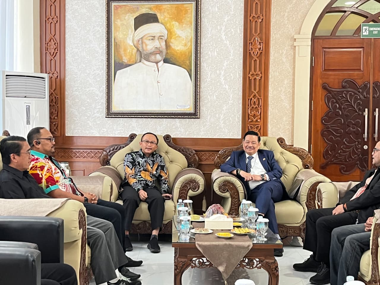Tingkatkan Tugas dan Fungsi Pemasyarakatan, Jajaran Kanwil Aceh Gelar Audiensi Bersama Wamenko Kumham Imipas