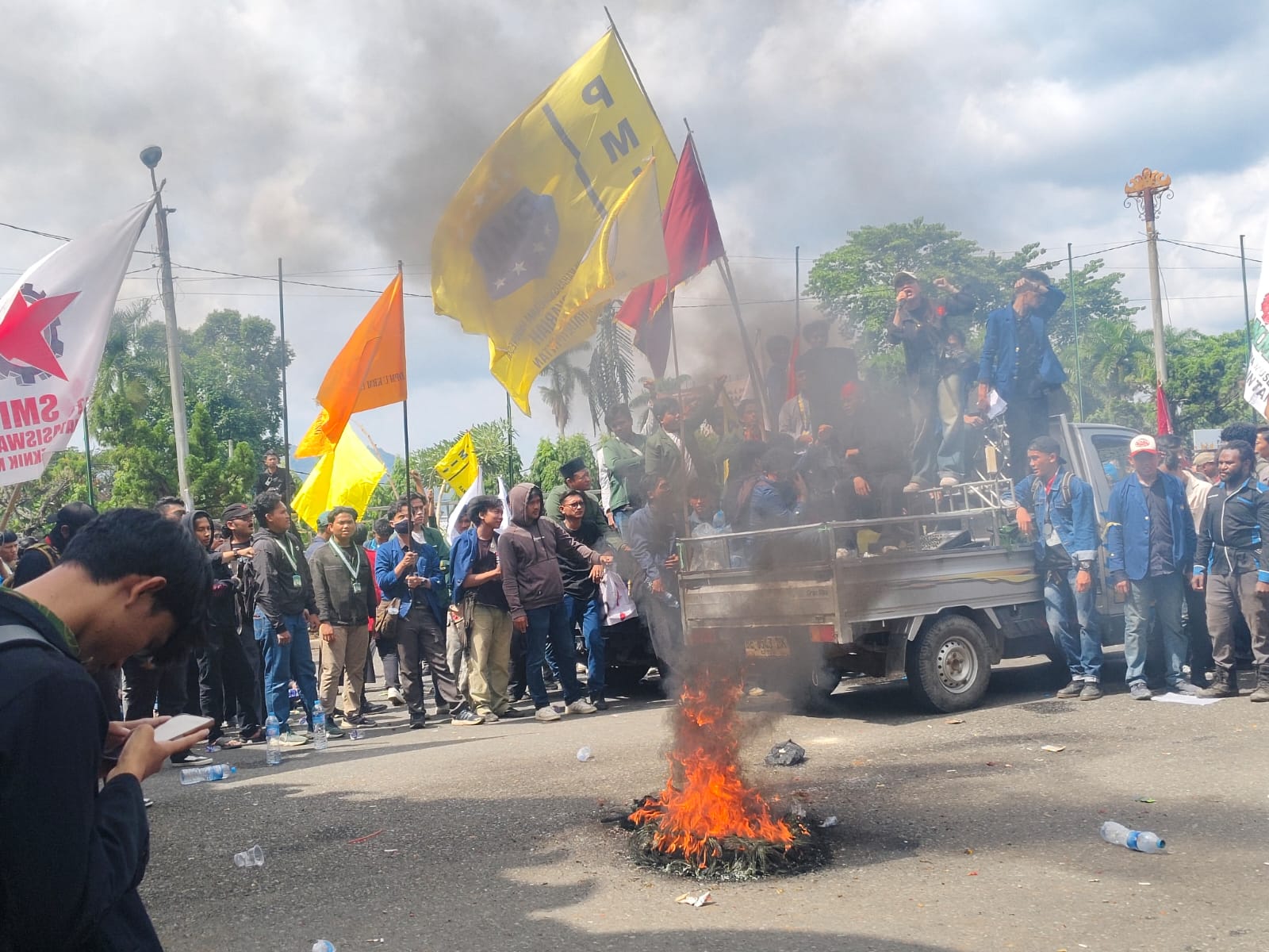 Aliansi Lampung Tarik Mandat Bubarkan Diri, Ancam Kembali dengan Massa Lebih Besar