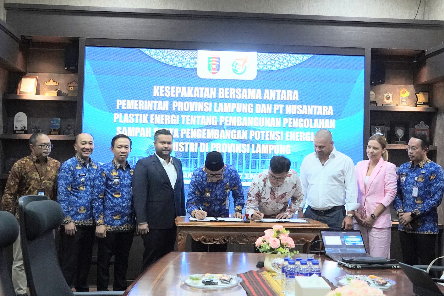 Lampung Siap Jadi Pionir Nasional Pengelolaan Sampah Terintegrasi dan Energi Bersih