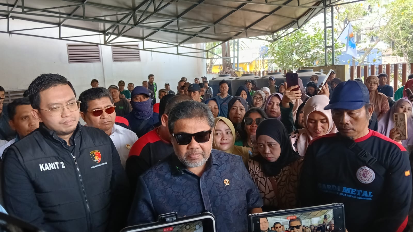 Negara Hadir Setelah Enam Tahun Tanpa Kepastian, Said Iqbal Pastikan Hak 422 Buruh PT Master Wovenindo Dibayar