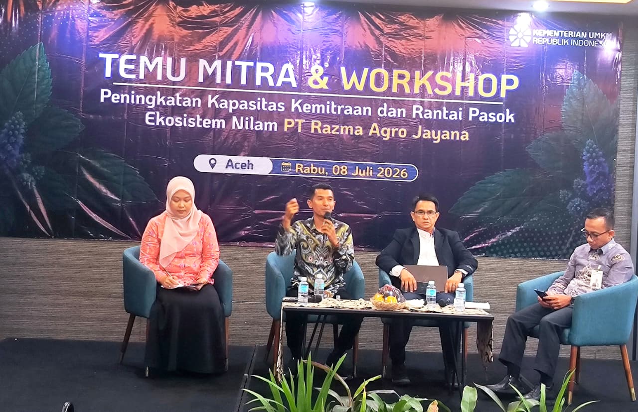 Penuhi 90% Kebutuhan Dunia, Nilam Aceh Resmi Jadi Proyek Hilirisasi dan Role Model Holding UMKM Nasional