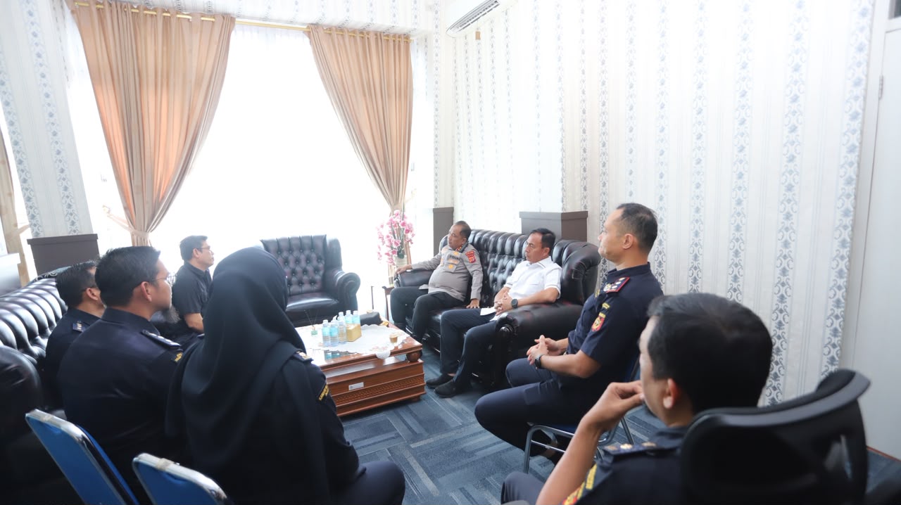 Kapolda Aceh Sambangi DJBC, Perkuat Sinergi Berantas Penyelundupan dan Narkoba