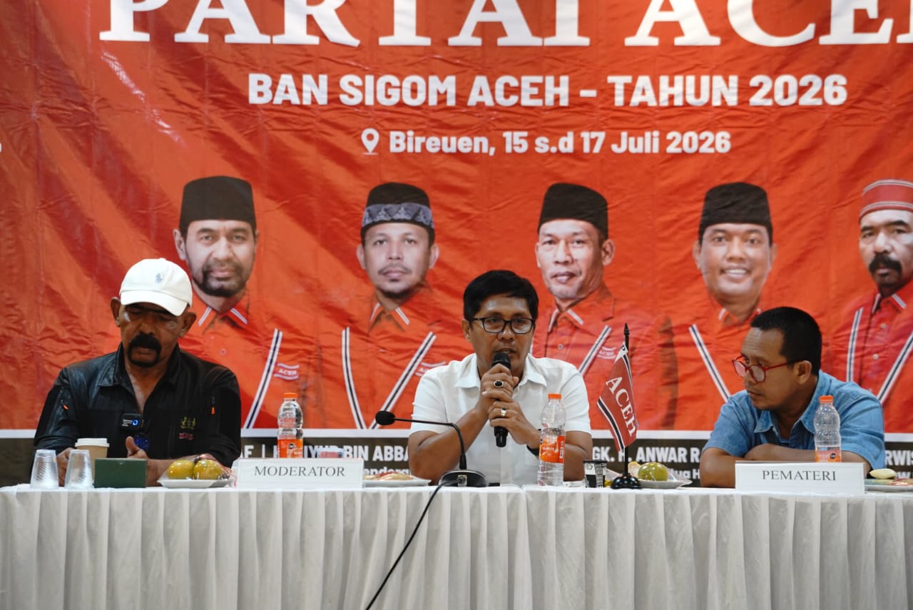 Rakor Partai Aceh di Bireuen: Soroti Implementasi MoU Helsinki, Polemik Tambang, hingga Evaluasi Internal