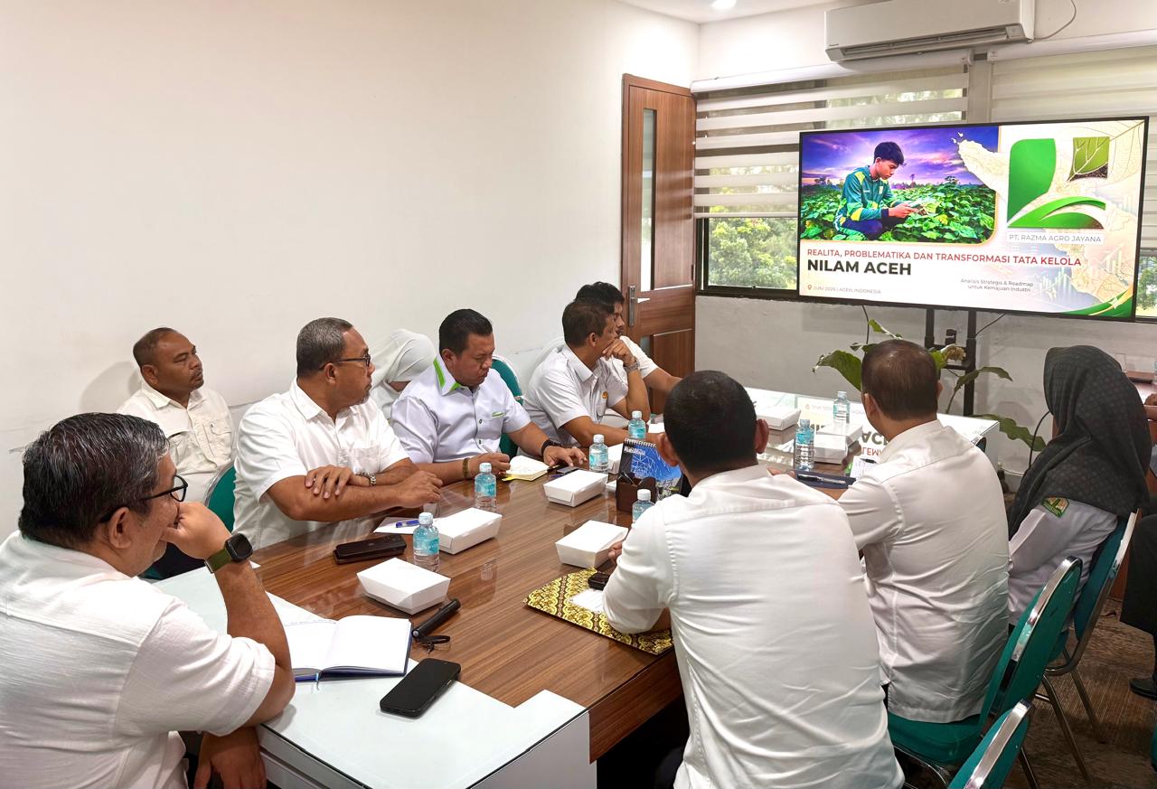 Stabilkan Harga dan Ekosistem Hulu, Pemerintah Aceh Mendorong Sistem Resi Gudang & Hilirisasi Nilam