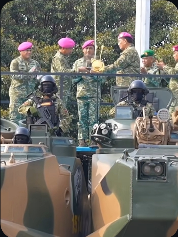 TNI AL Terima 12 Ranpur Amfibi AAV M-35 Bekas Marinir AS, Perkuat Tiga Korps